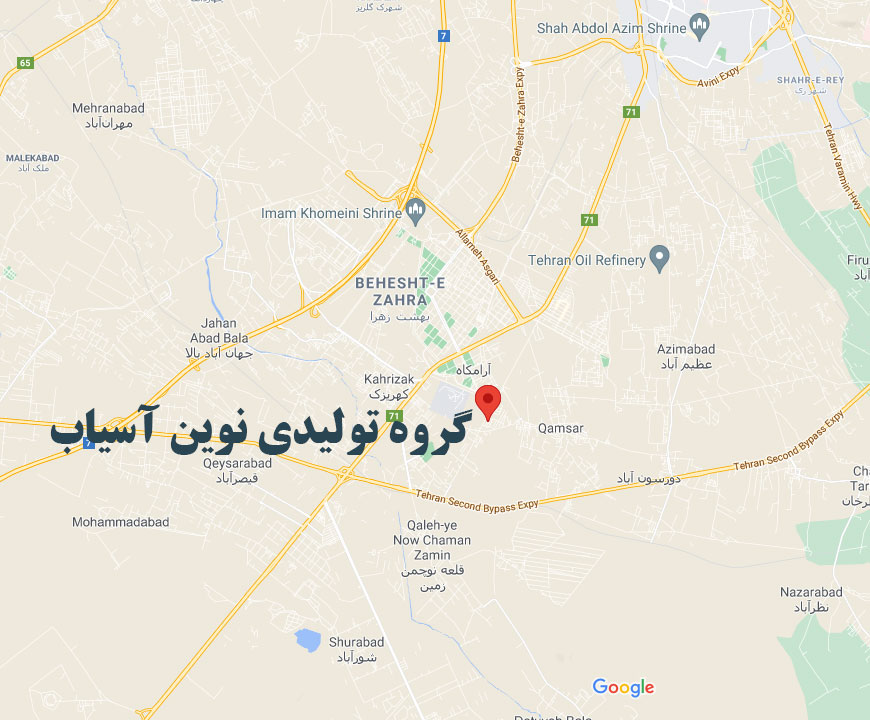 آسیاب پلاستیکنوین آسیاب در نقشه